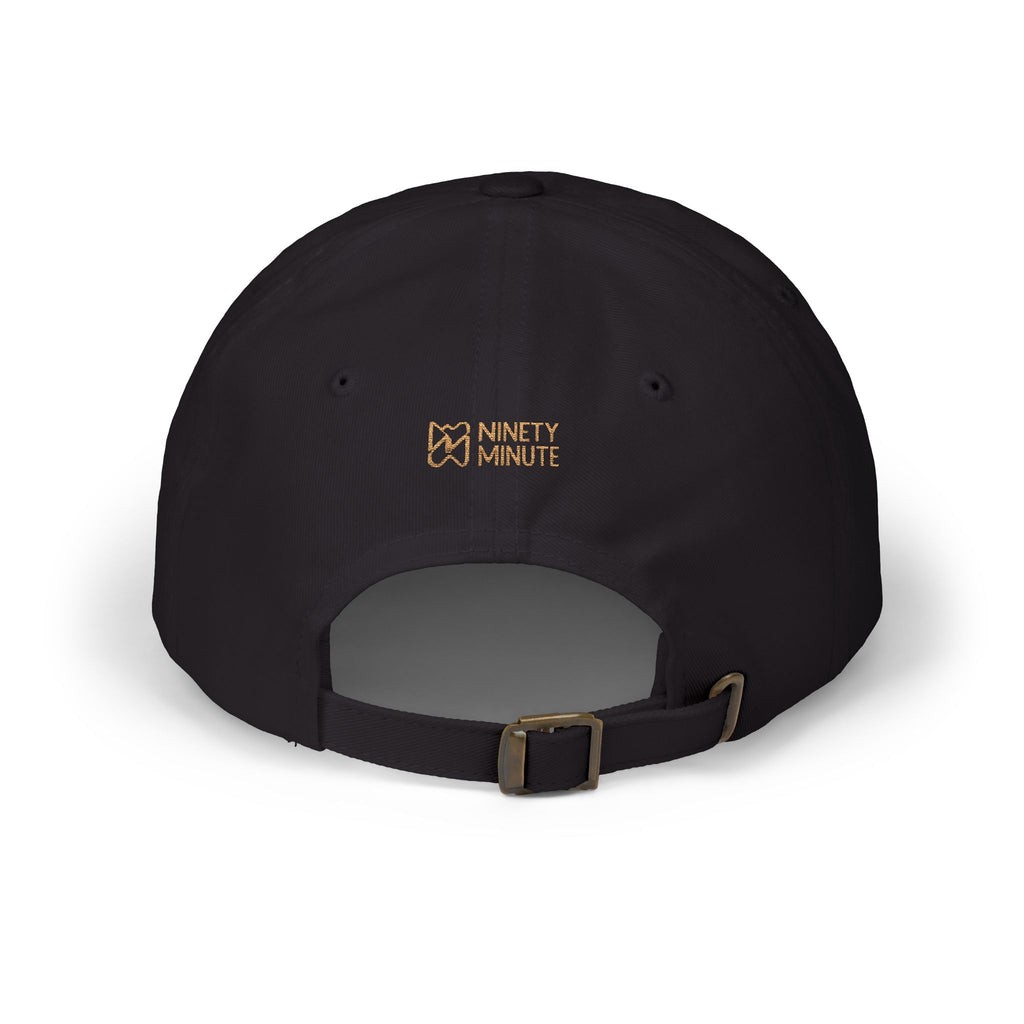 Ninety Minute Classic Dad Cap (Black/White)