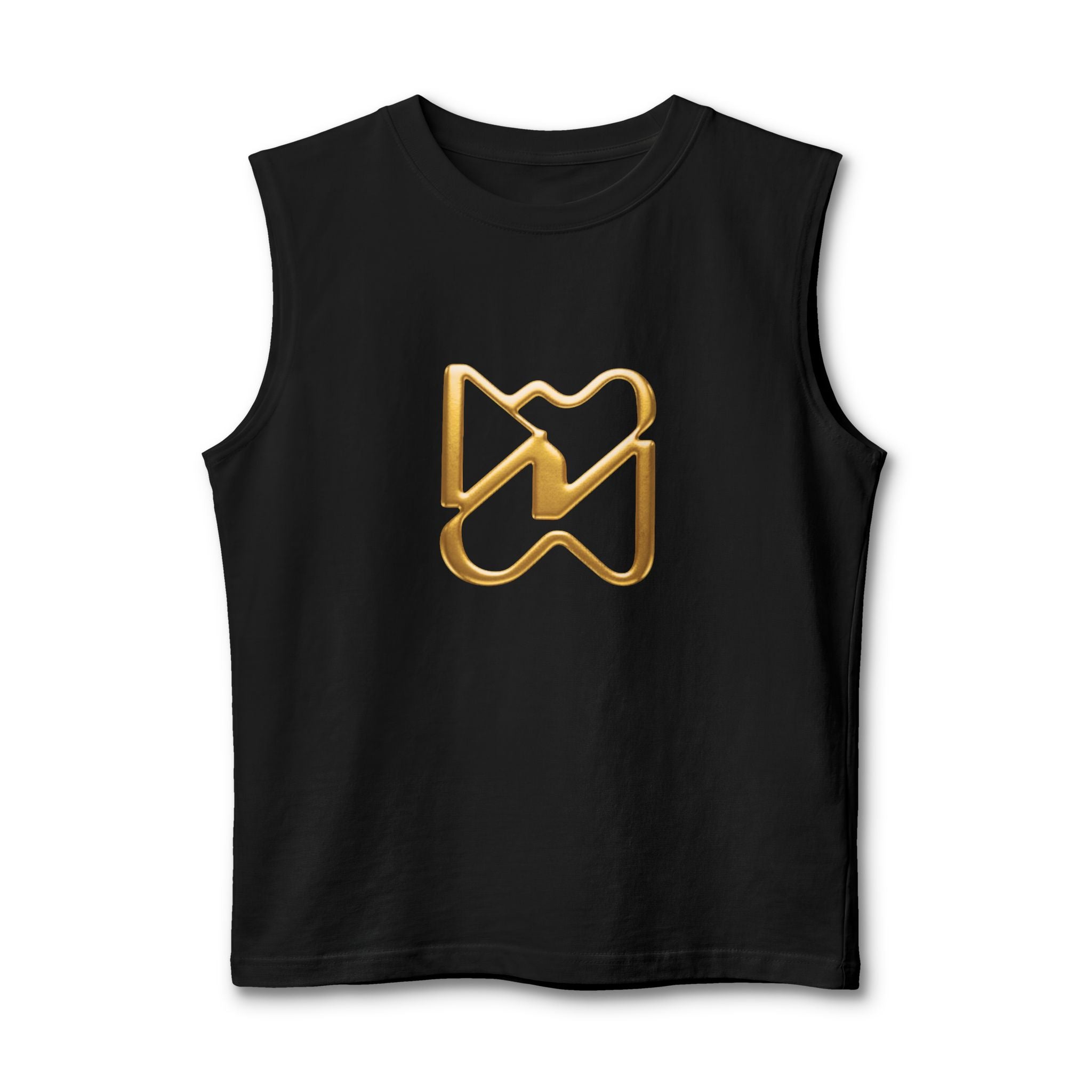 Ninety Minute Men’s Jersey Muscle Tank (Black/White)