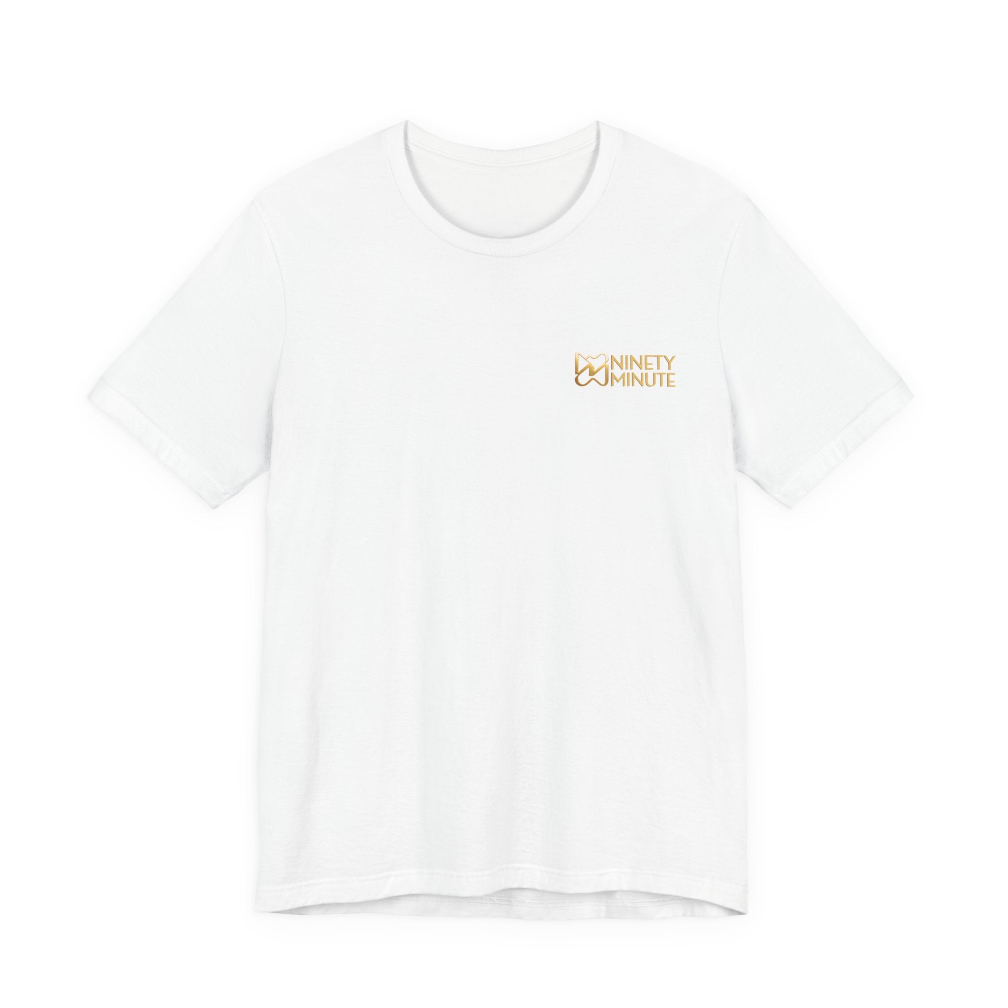 Ninety Minute Jersey Short Sleeve Tee – Women’s Small Wordmark (Black/White)