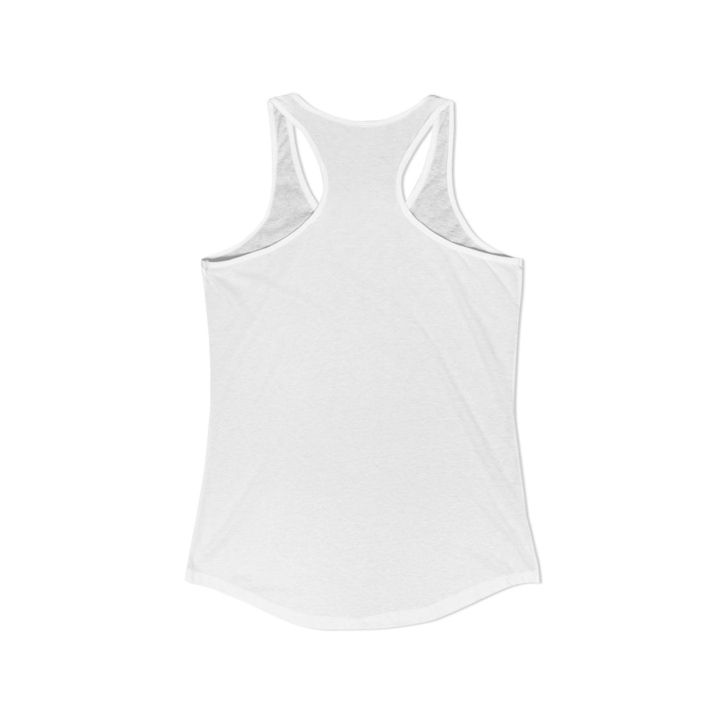 Ninety Minute | Gold Crest Logo Racerback Tank | Women’s Slim Fit Sleeveless Top