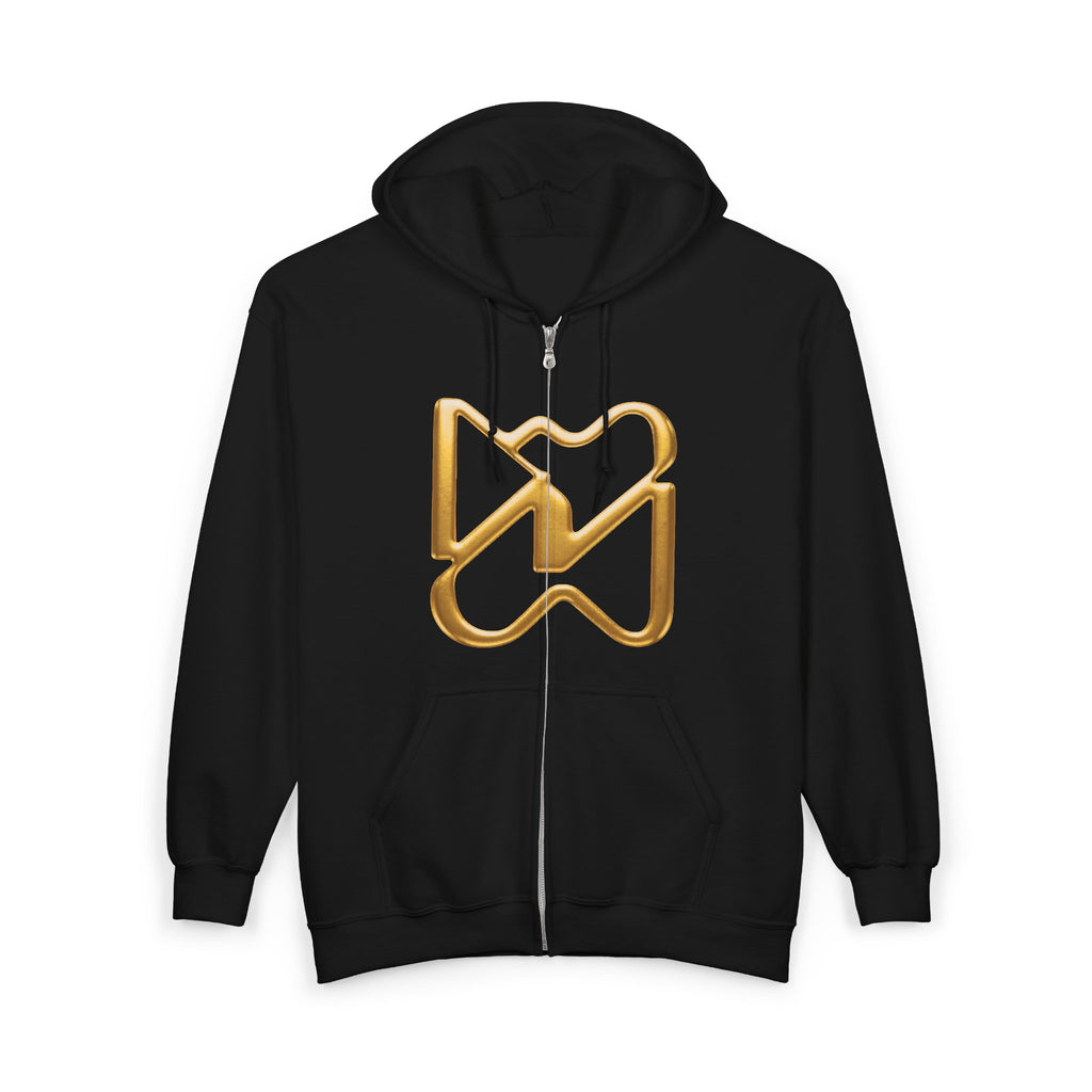 Ninety Minute Heavy Blend™ Full-Zip Hoodie – Women’s (Black)