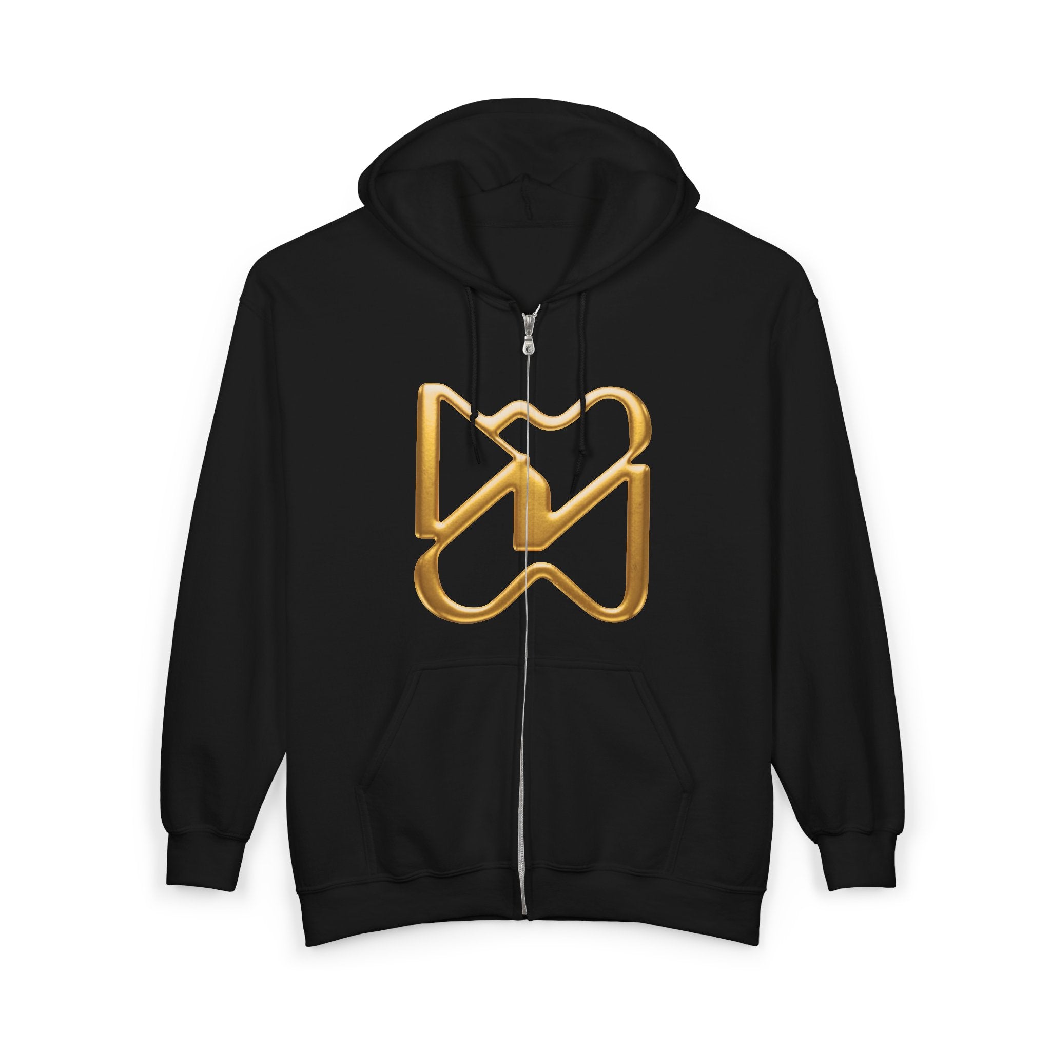 Ninety Minute Heavy Blend™ Full-Zip Hoodie – Women’s (Black)