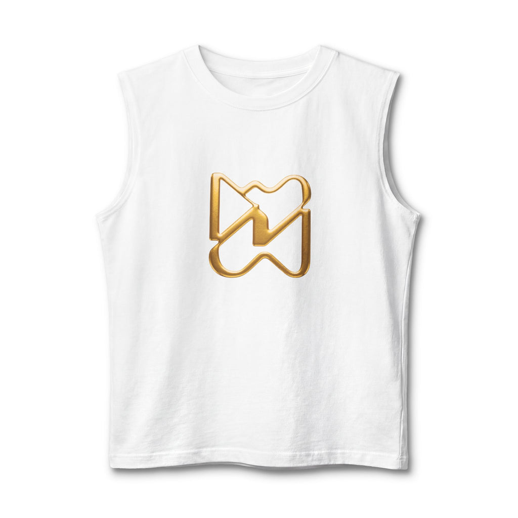 Ninety Minute Men’s Jersey Muscle Tank (Black/White)