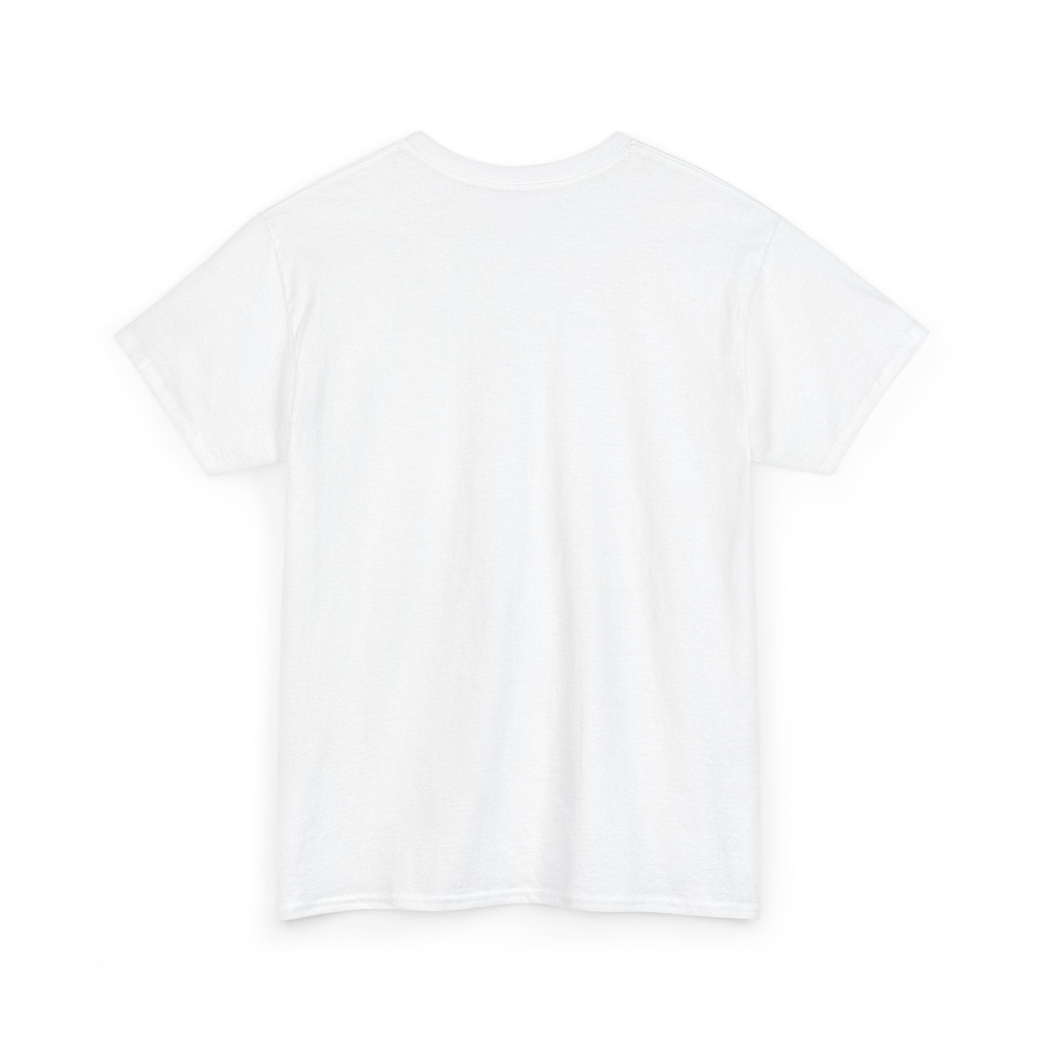 Ninety Minute Unisex Heavy Cotton Tee (Black/White, Large Logo)