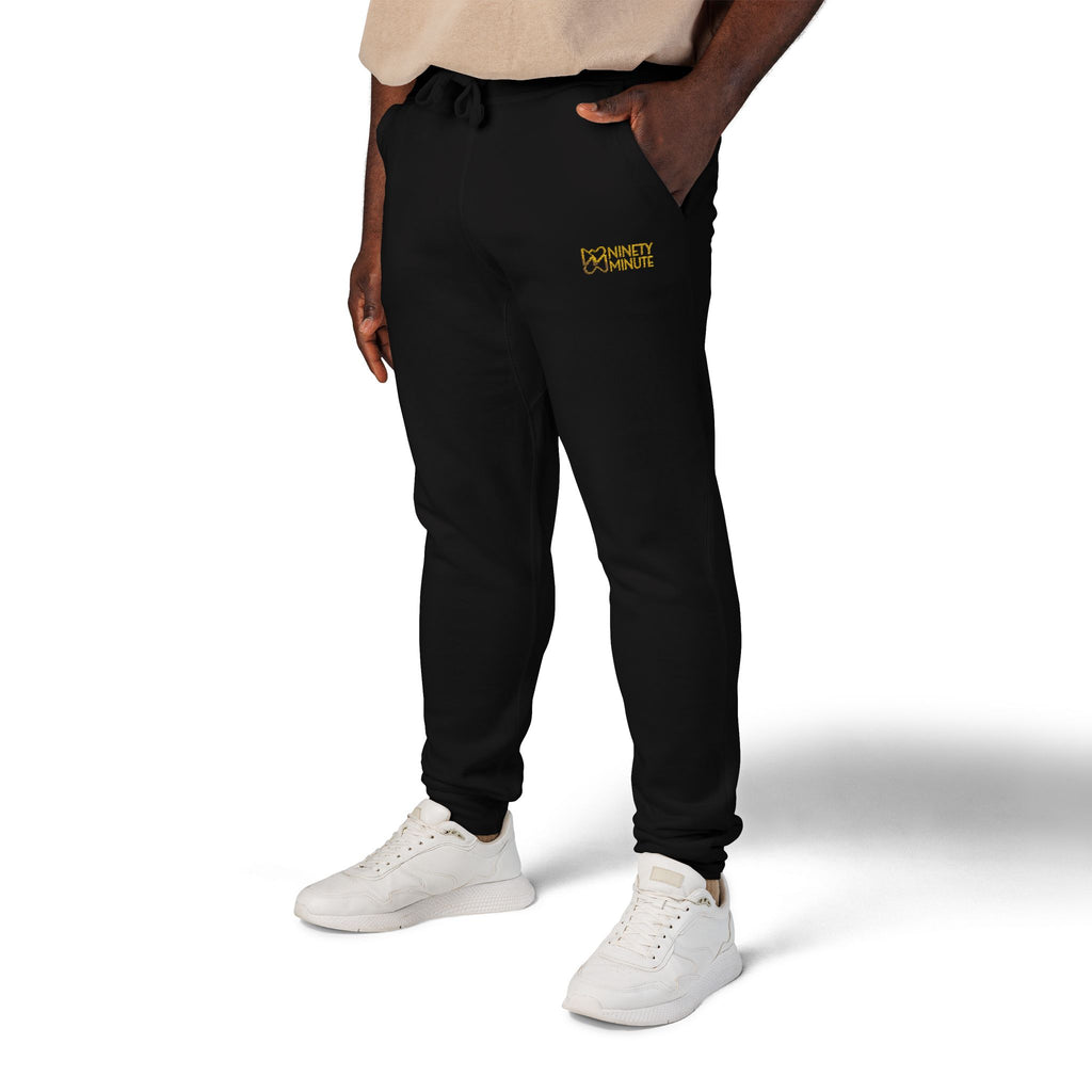 Ninety Minute Fleece Sweatpants – Men (Black/White)