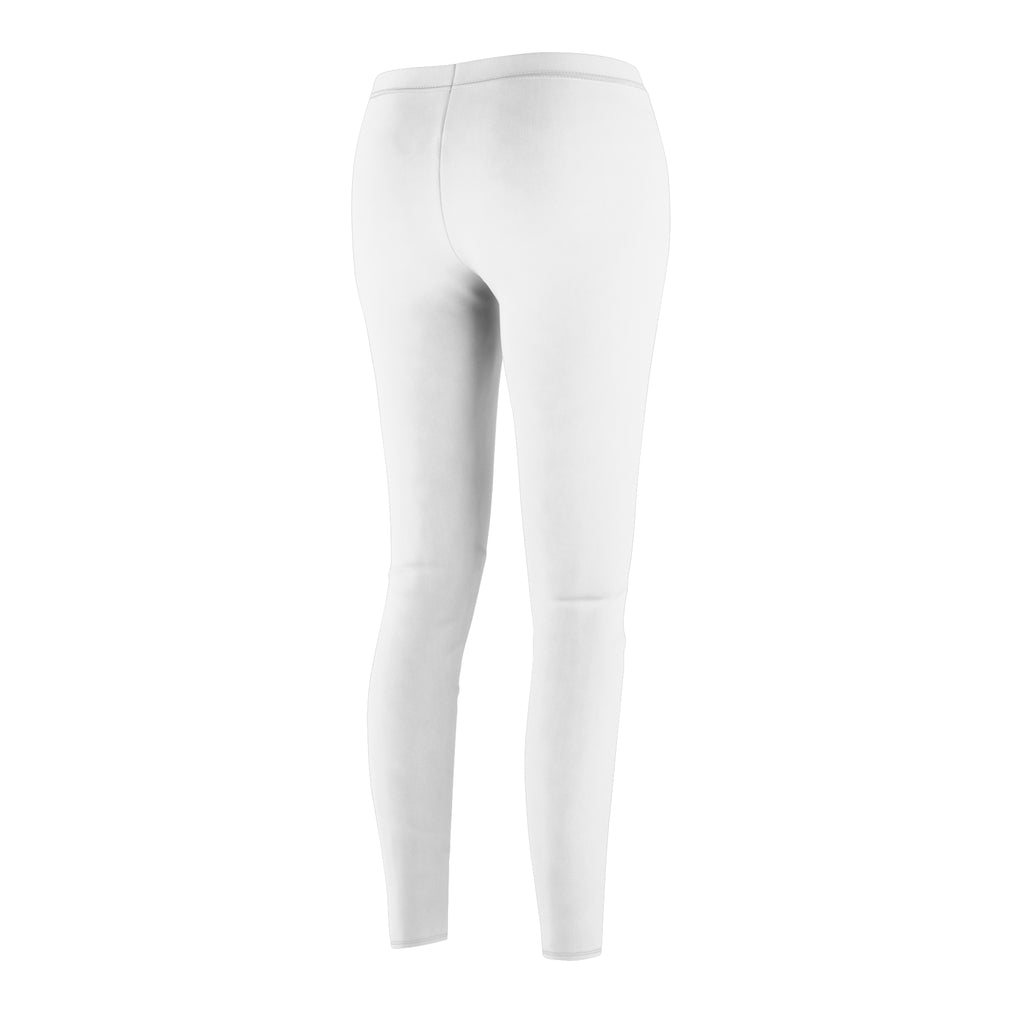 Ninety Minute Essential Leggings – Women’s High-Waist Skinny Fit (White)