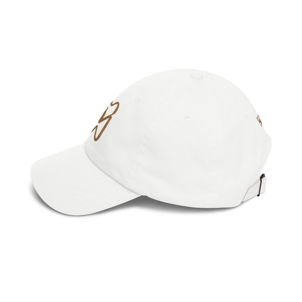Ninety Minute Classic Dad Cap (Black/White)
