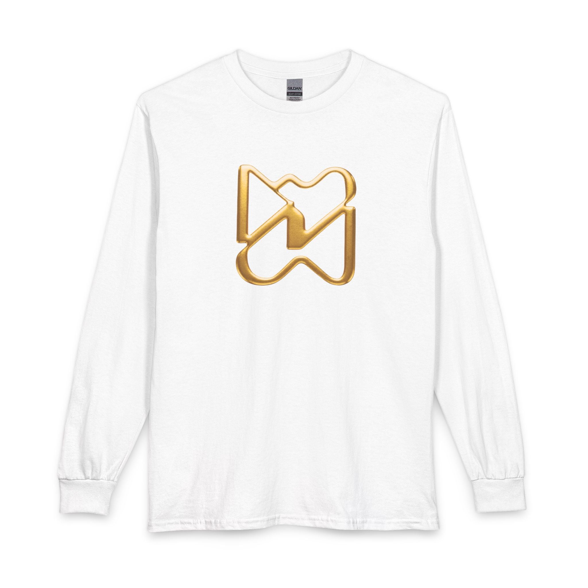 Ninety Minute Women’s Long Sleeve T-Shirt (Black/White, Icon)