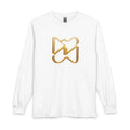 Ninety Minute Men’s Long Sleeve T-Shirt (Black/White, Icon)