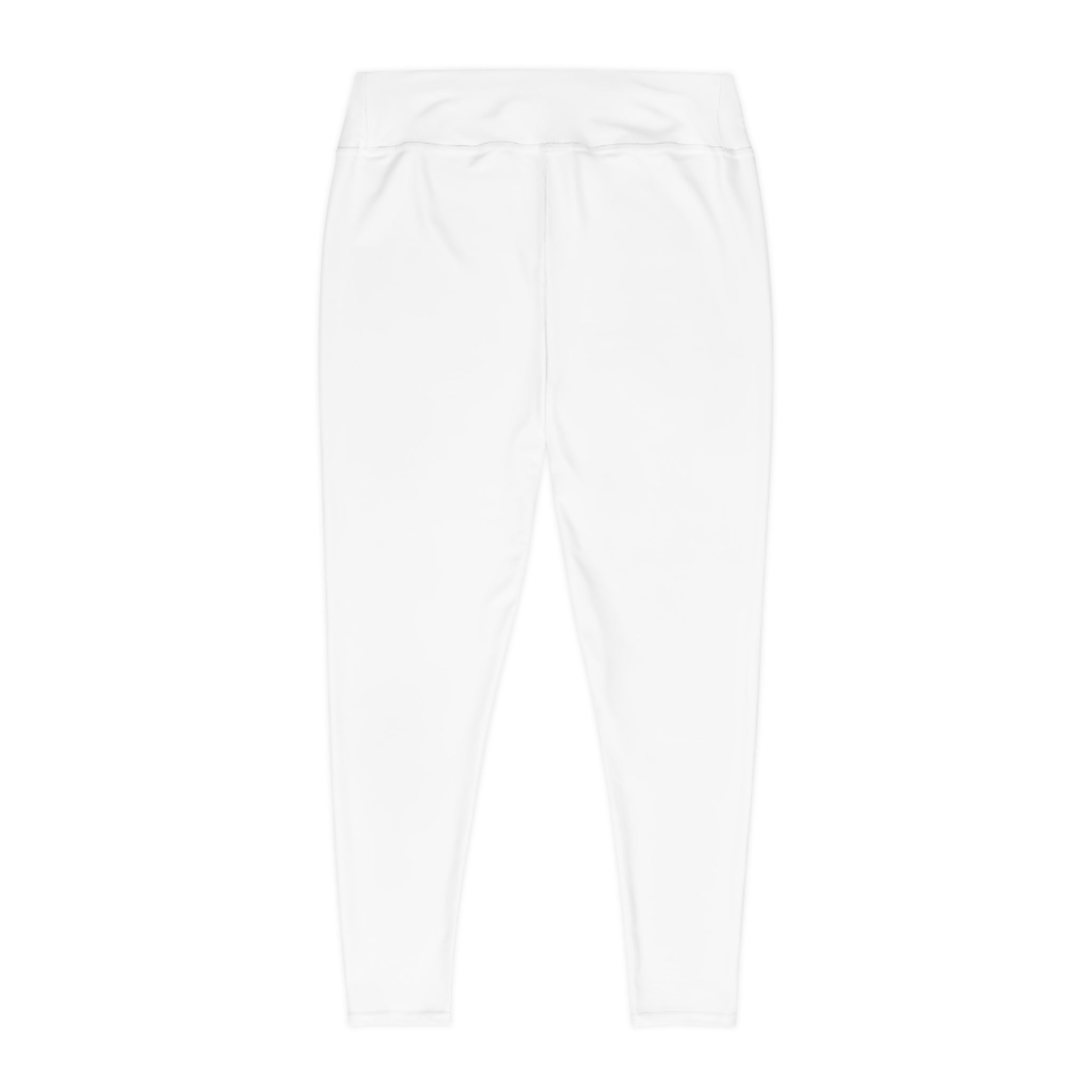 Ninety Minute Plus Size Leggings – High-Rise (White)