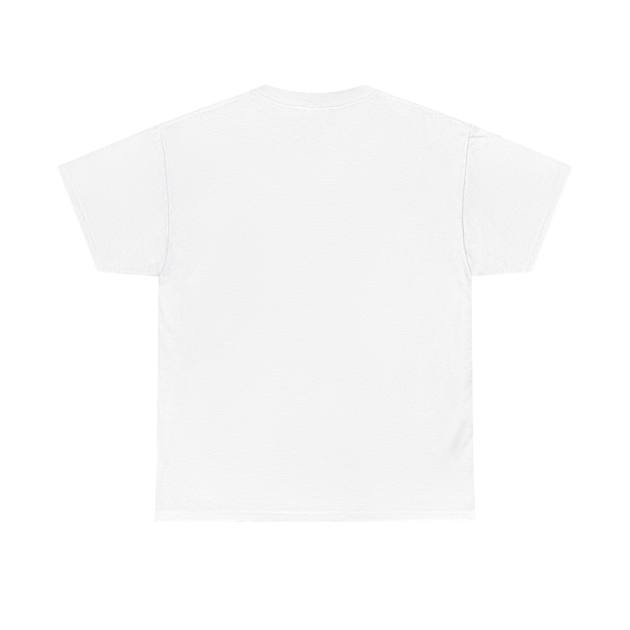 Ninety Minute Unisex Heavy Cotton Tee (Black/White, Large Logo)