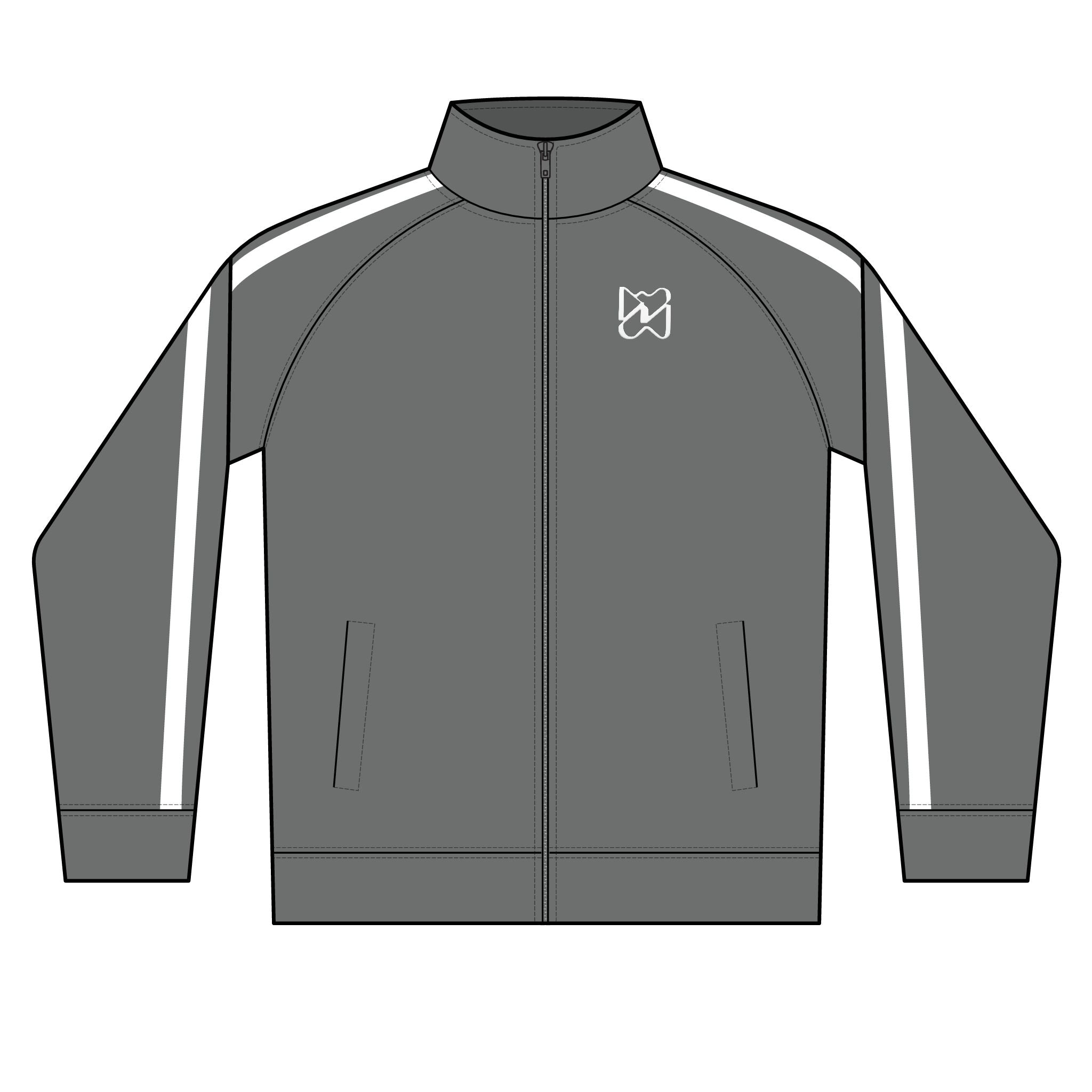 Ninety Minute Men's Lightweight Poly-Tech Full-Zip Track Jacket