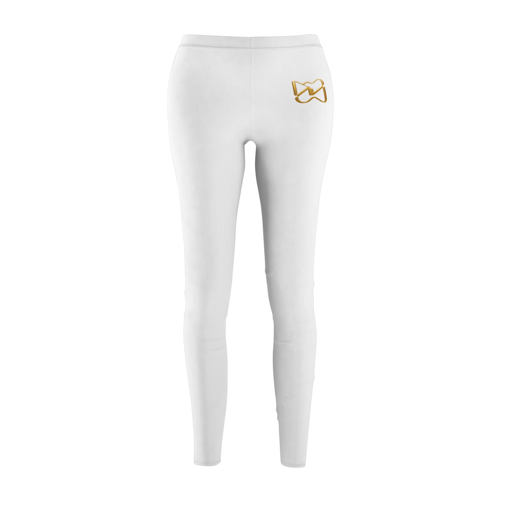 Ninety Minute Essential Leggings – Women’s High-Waist Skinny Fit (White)