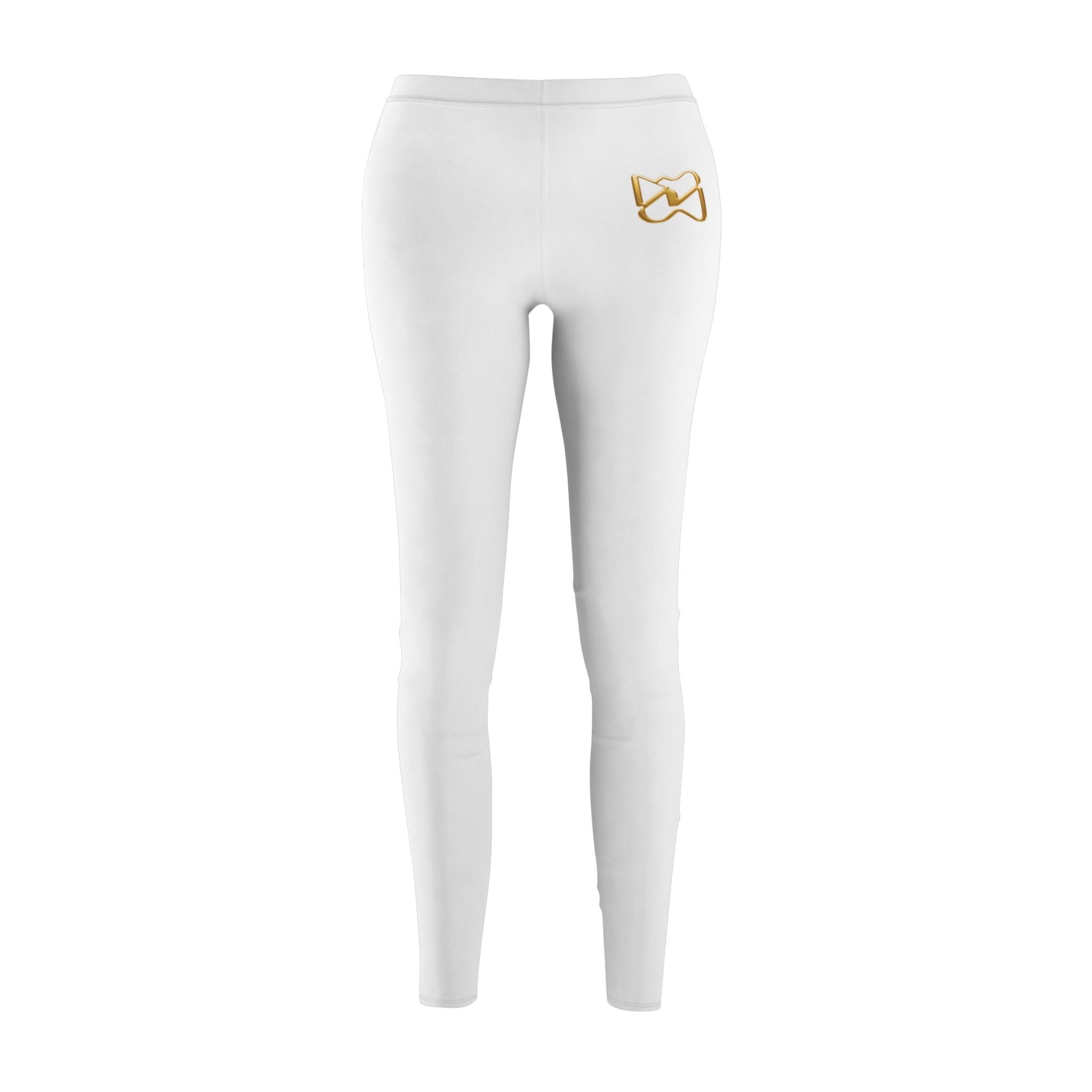 Ninety Minute Essential Leggings – Women’s High-Waist Skinny Fit (White)