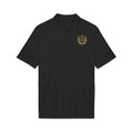 Ninety Minute | Gold Crest Logo Performance Polo | Unisex PosiCharge® Crewneck