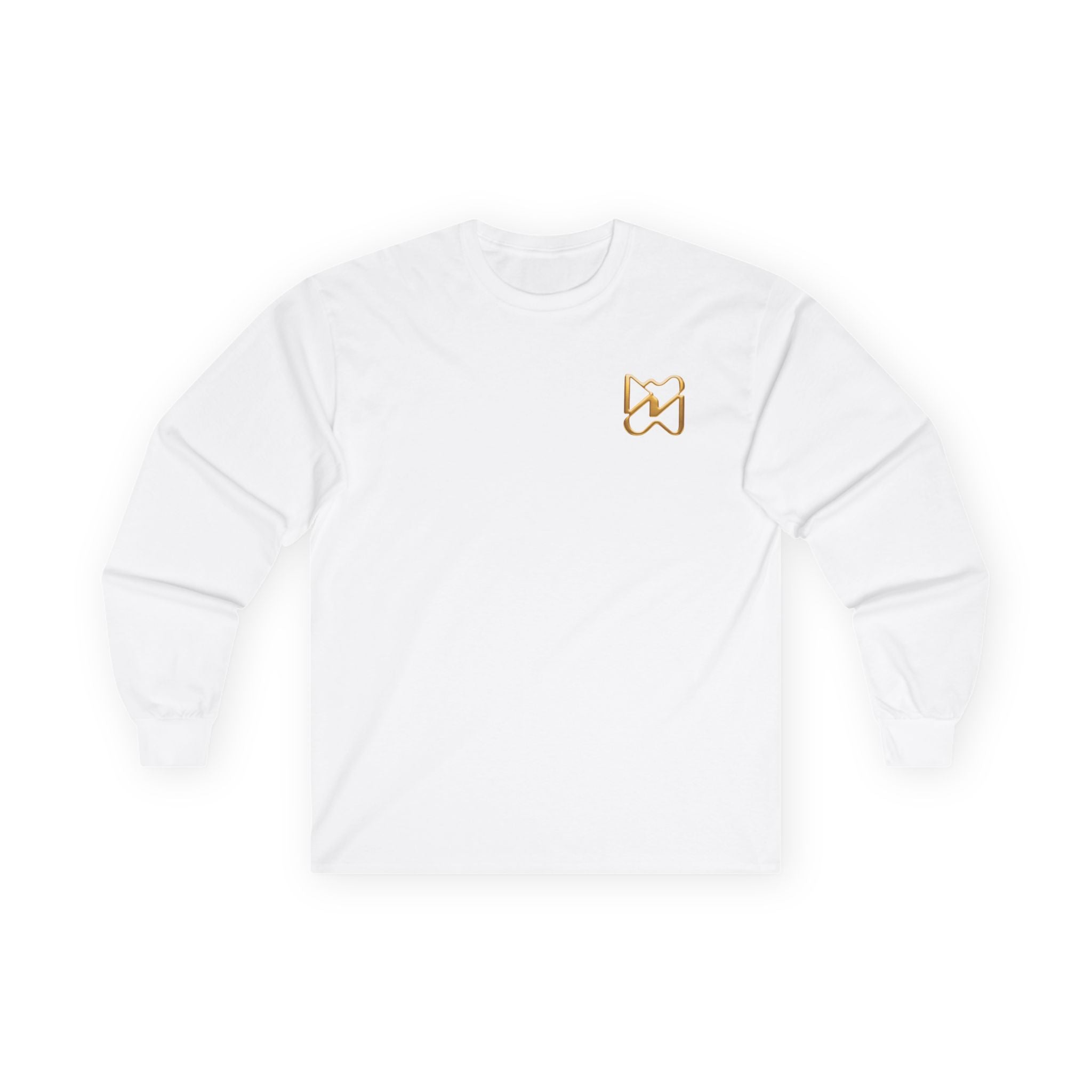 Ninety Minute Women’s Ultra Cotton Long Sleeve Tee (Black/White)