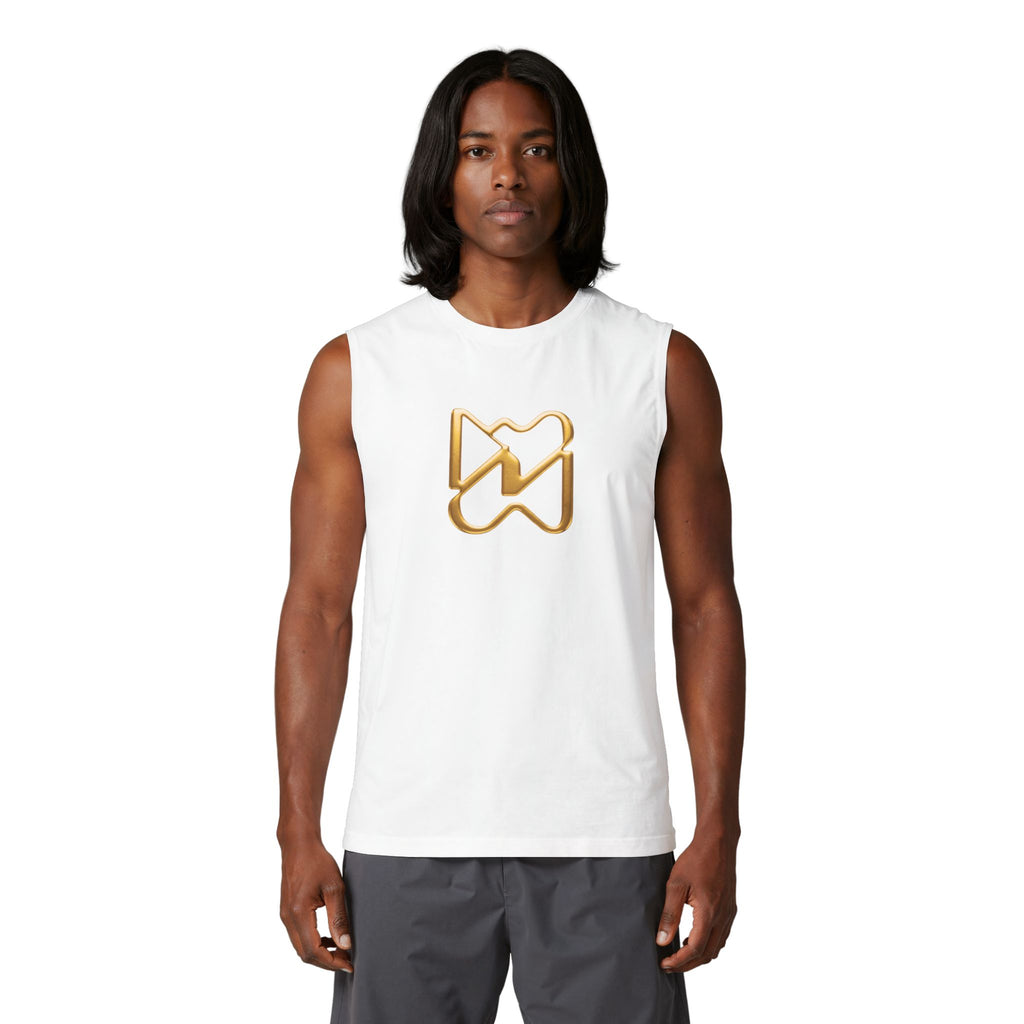 Ninety Minute Muscle Tank – Men Jersey (Black/White)