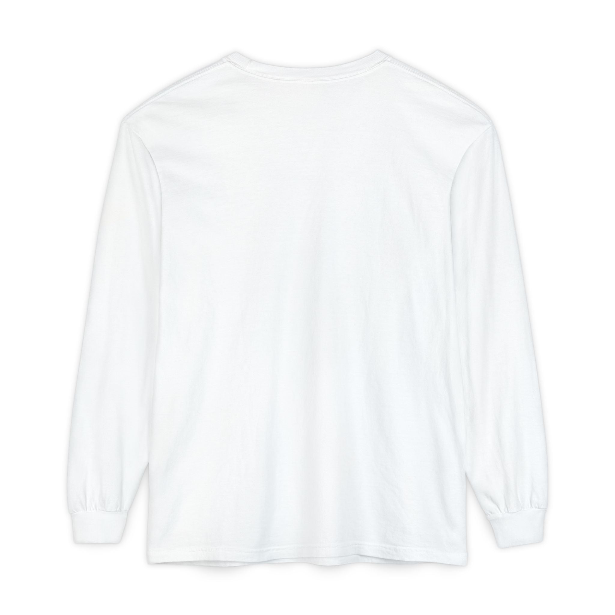 Gold Crest Badge Long Sleeve T-Shirt | Shield Emblem Pocket Graphic