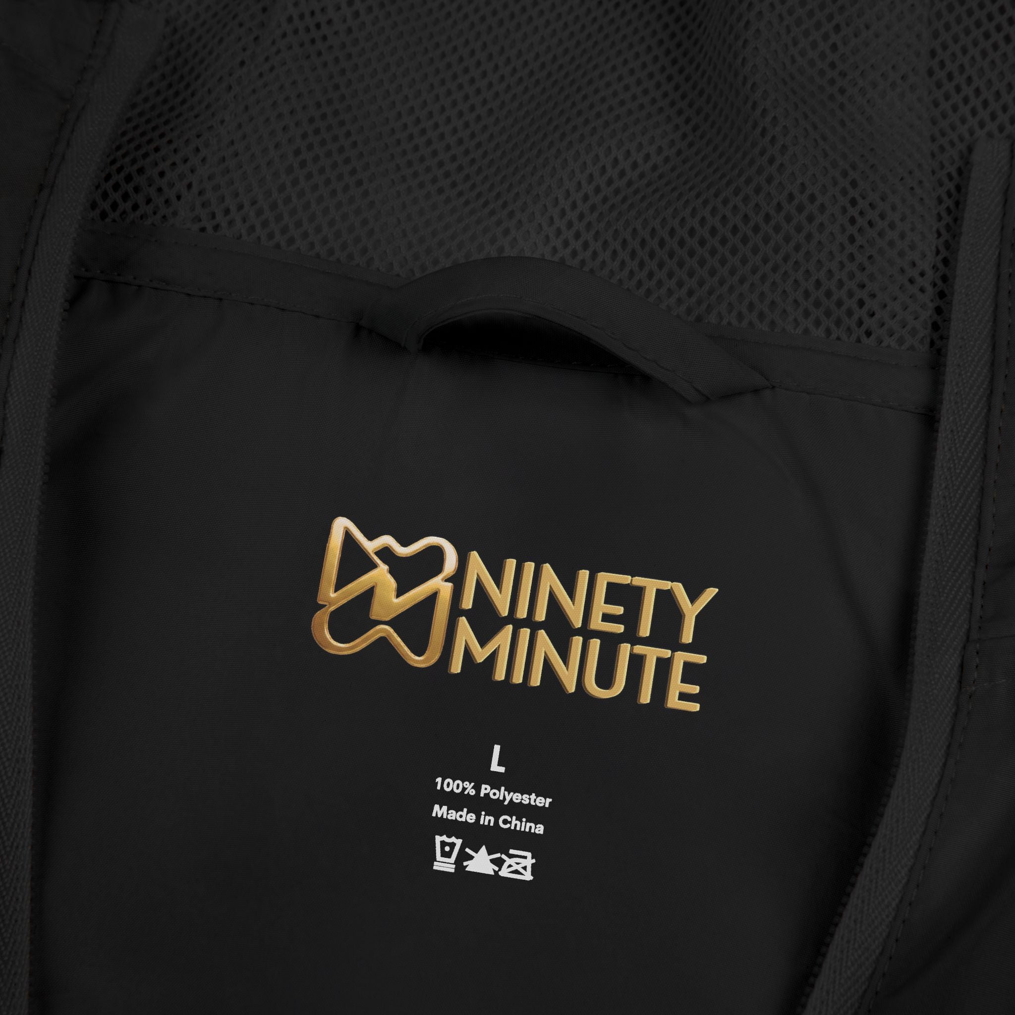 Ninety Minute Windbreaker Jacket – White Camo (Gold Emblem)