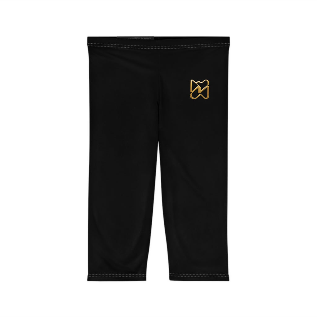 Ninety Minute Capri Leggings – Women’s Mid-Rise (Black)