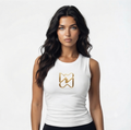 Ninety Minute Muscle Tank – Women Jersey (Black/White)