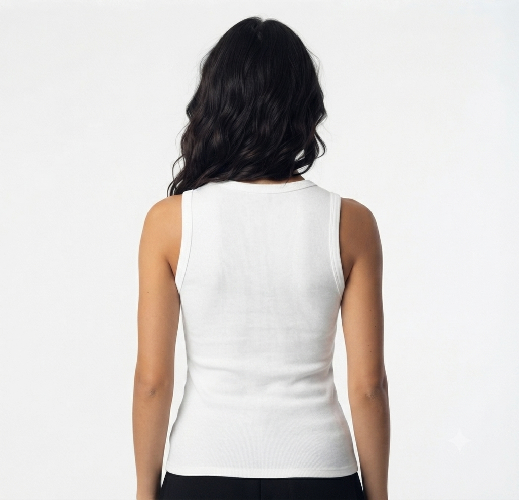 Ninety Minute Muscle Tank – Women Jersey (Black/White)
