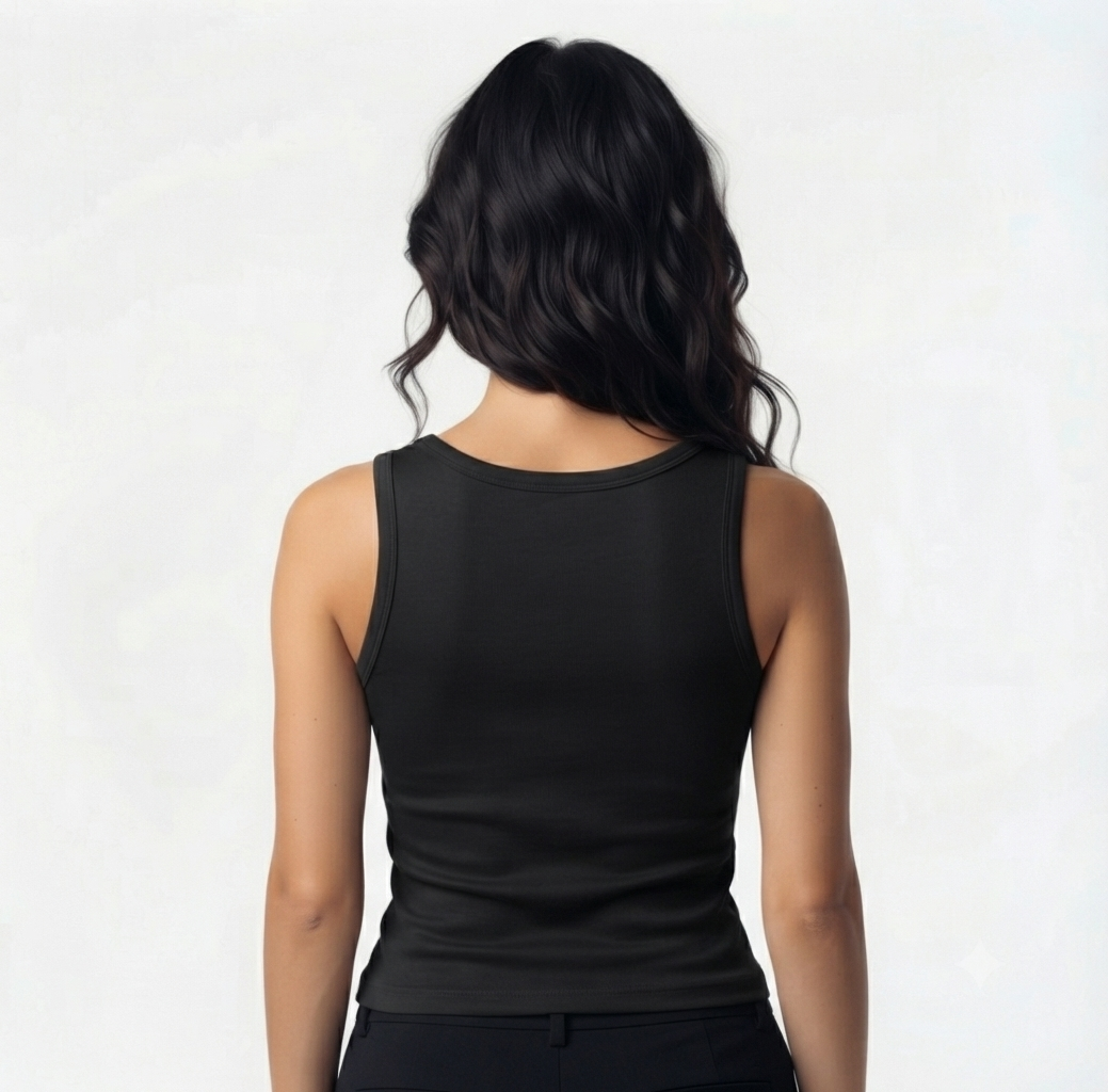 Ninety Minute Muscle Tank – Women Jersey (Black/White)