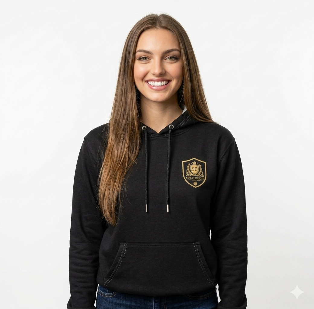 Ninety Minute — Gold Crest Pullover Hoodie